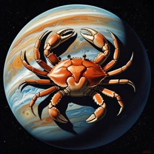 Jupiter en el signo de Cancer.